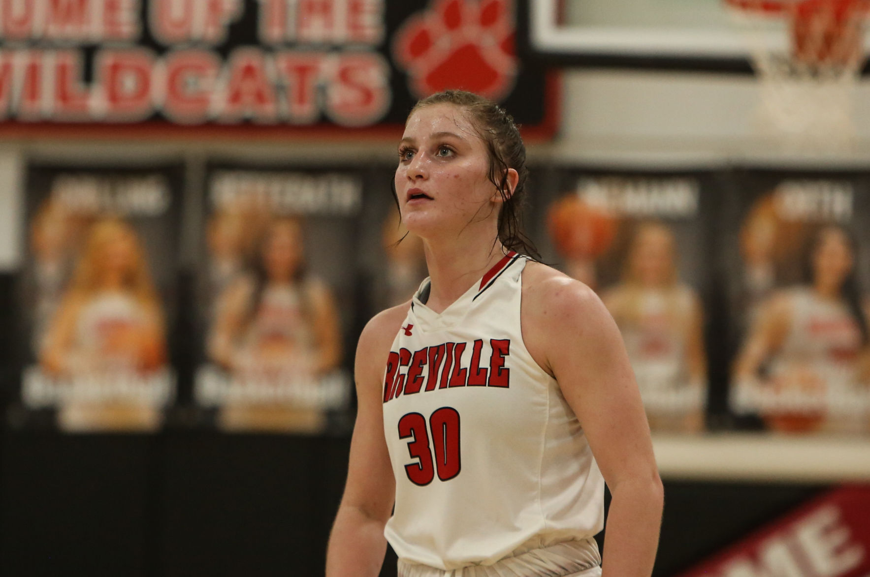 Riceville girls basketball vs Kee - Fair